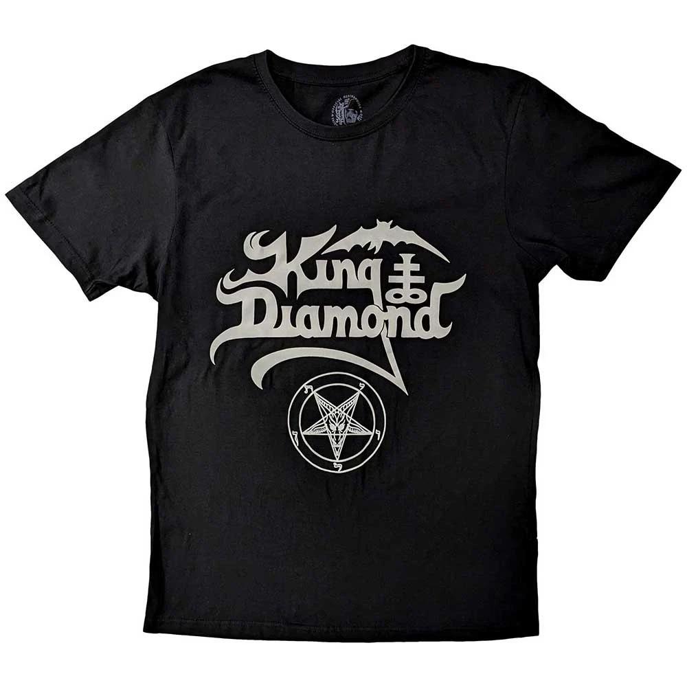 Унисекс футболка King Diamond: логотип (черный) S