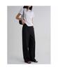 8SECONDS July Daily Straight Slacks (Basic) Black