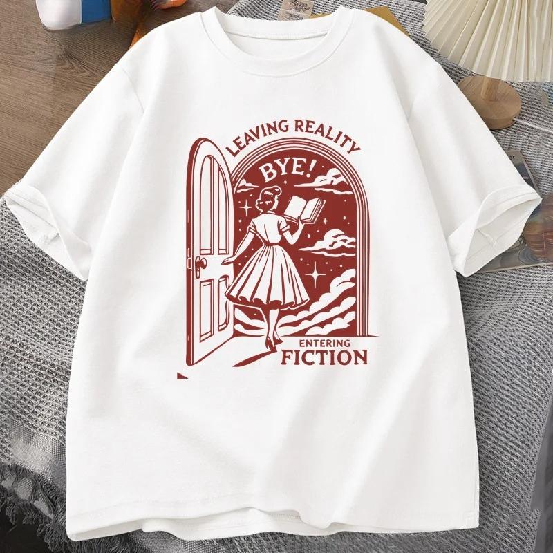 

Fashionable retro letter printed Harajuku style aesthetic Tshirt for Womens daily versatile short sleeved Tshirt S