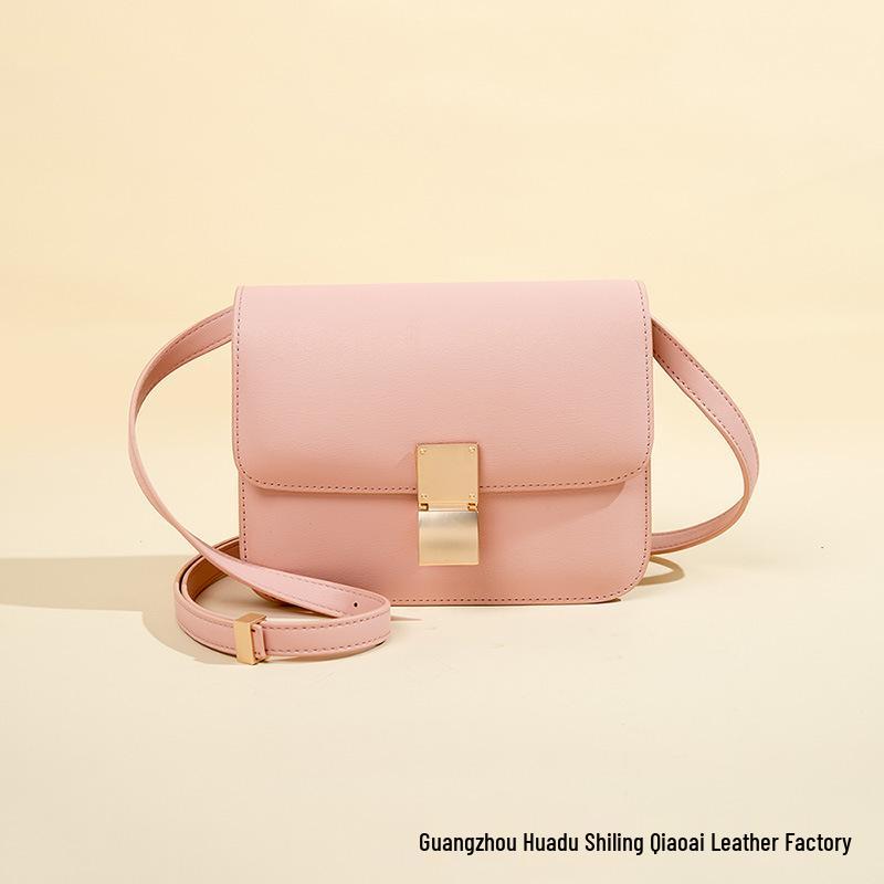 2025 Women's Genuine Leather Tofu Crossbody Bag - Fashionable Summer Shoulder Bag
