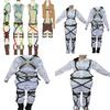 Hoogwaardige Attack on Titan Shingeki No Kyojin harnasriem voor stijlvolle cosplay