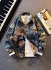 Van Gogh Ölgemälde Herren Retro Jacke - Trendige Kunst-inspirierte Frühling/Herbst Jacquard Oberbekleidung für Studenten