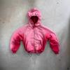 Dámská Oversized Mikina s Kapucí na Zip s 3D Potiskem a Gradientním Designem Streetwear Dlouhý Rukáv Volný Střih