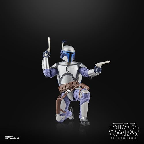 Hasbro Star Wars Star Wars Black Series Jango Fett, Star Wars: Attack of the Clones (Episode II) Premium Collectible 15cm Action Figure G2566, Authent