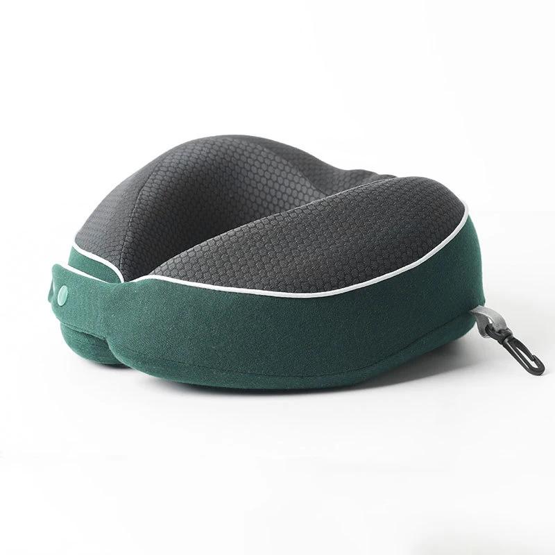 U-shaped Travel Pillow Memory Cotton Neck Protection Pillow Slow Rebound Soft Massage Neck Pillow Adult Children Aircraft Pillow