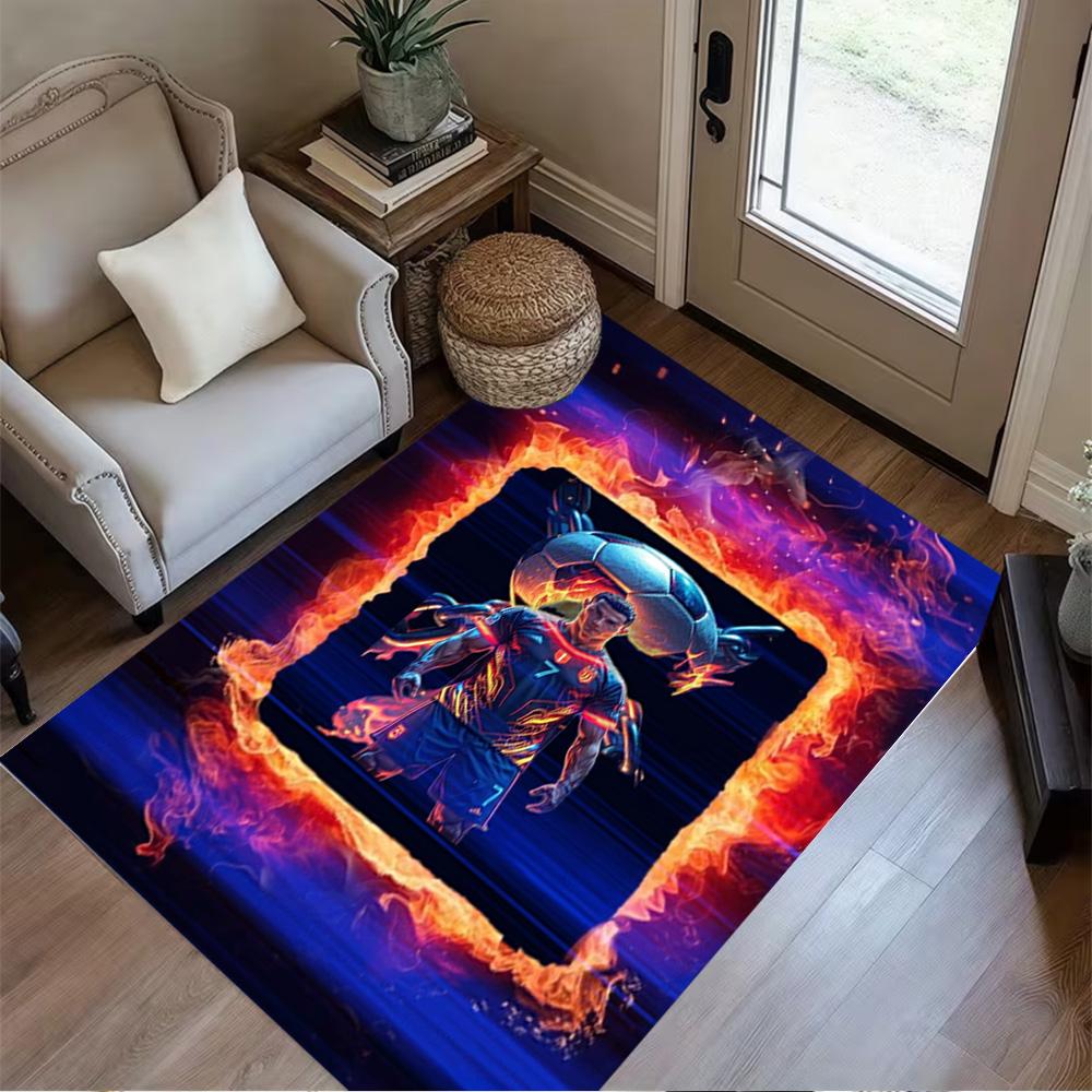 1 Stück Fußballteppich Heimteppich Schlafzimmer Geschenk Büro