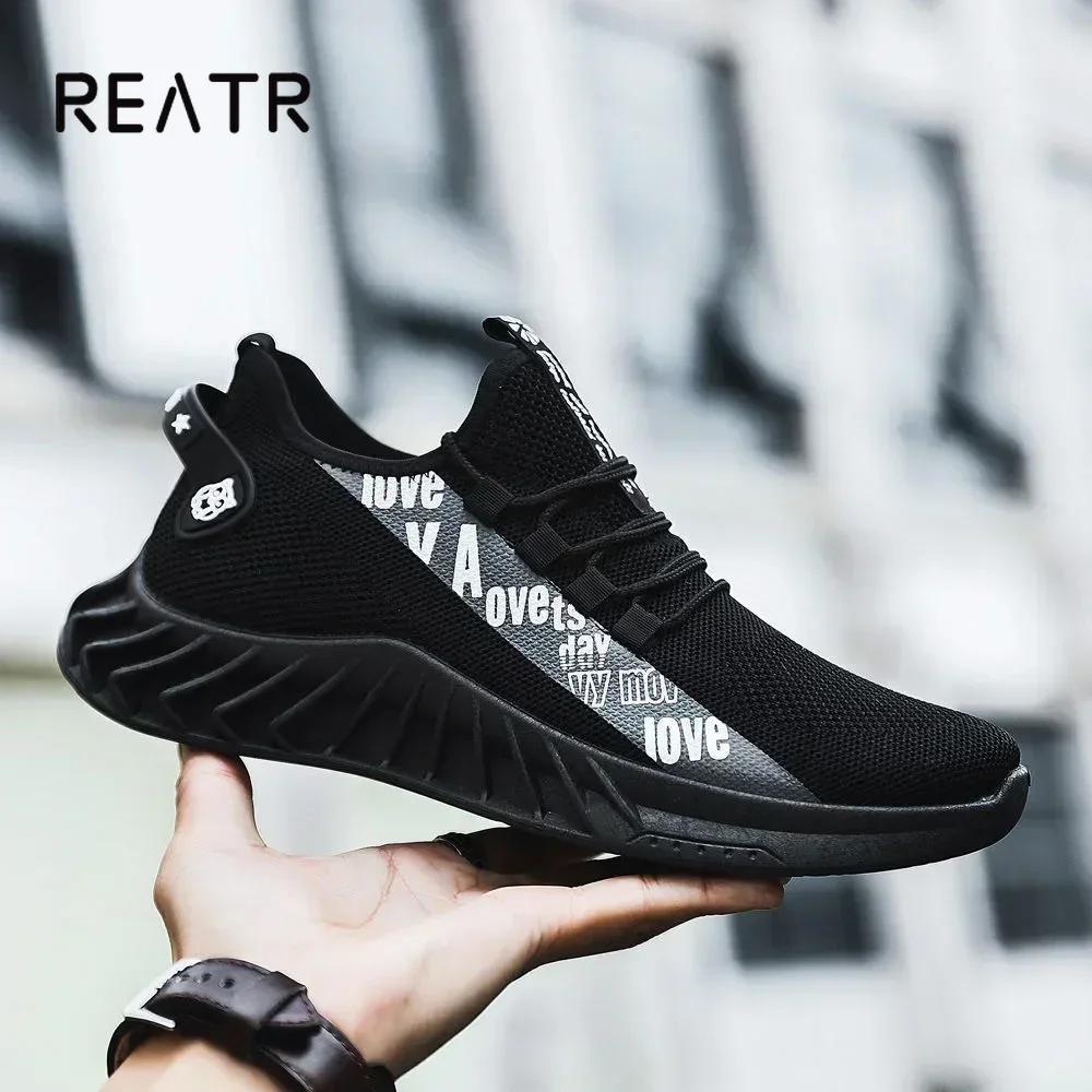 Nové jarní a podzimní pánské běžecké boty s měkkou podrážkou, síťované prodyšné, ležérní sportovní boty, pánské trendy boty s kokosovým vzorem, pánské boty