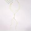 A String of Temperament Double-worn Trendy Sweater Chains for Women's High-end Sense, Long Simple and Atmospheric High-end Necklaces