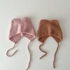 Soft Cat Ear Baby Beanies Cap Infant Ear Protections Hat Cartoon Warm Bonnet Shower Gift Photo Props for Boys and Girl