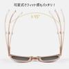 [Arcade] Folding Sunglasses for Men and Women, with Dedicated Case, WellingtonBoston Style, Asian Fit, UV Protection, Colored Lenses, Fashion