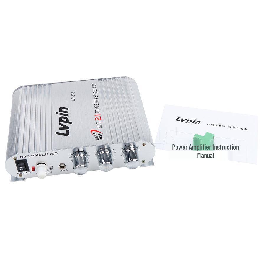 ONK Caiyun LVPIN LP-838 2.1 Channel Car and Home Power Amplifier