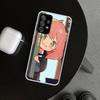 Carcasă Telefon S-Spy Family Anya pentru Samsung Galaxy A12 A22 A32 A52 A72 A02S A51 A50S A31 A20S A10S Note 20 Ultra 10 Plus Gala