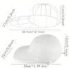 Sac de Lavage pour Casquette de Baseball: Support Anti-Déformation pour Casquettes de Baseball Lavables en Machine