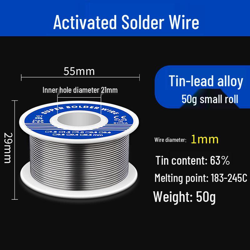 High Purity Lead-Free Rosin Core Solder Wire for Low Temp Welding