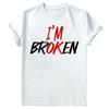 I'm Broken Im OK Mental Health Awareness End The Stigma Disorder T-Shirt #MHA2