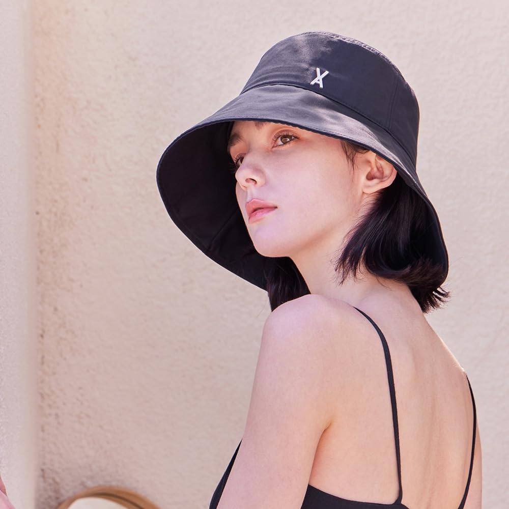 VA Stud Solar Shield Bucket Hat Black