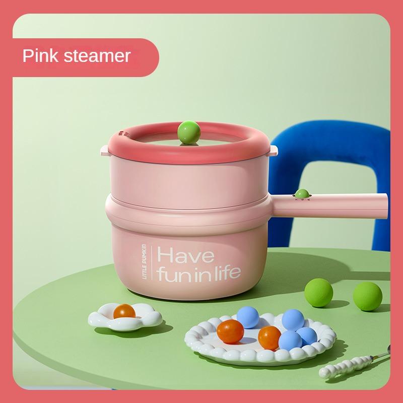 220V 3L elektrisk stekepanne Husholdnings Hot Pot Multikoker Hjem Non-stick elektrisk riskoker