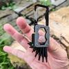 Compacts Screwdriver Portable Screwdriver Set Multi-function Folding Tool Measuring Device  Camping