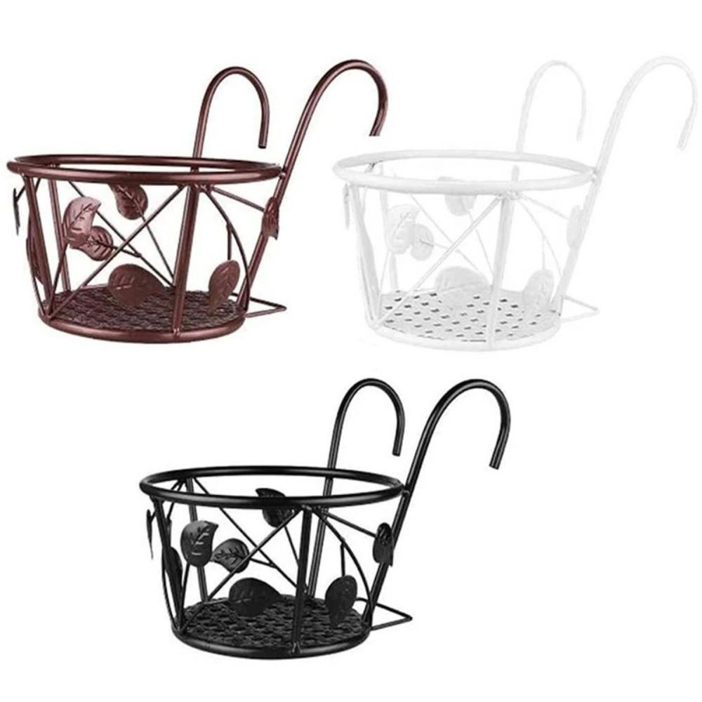 Unique Hanging Basket Heavy Duty Hanging Planter Stand Durable Flower Pot Holder Outdoor Use