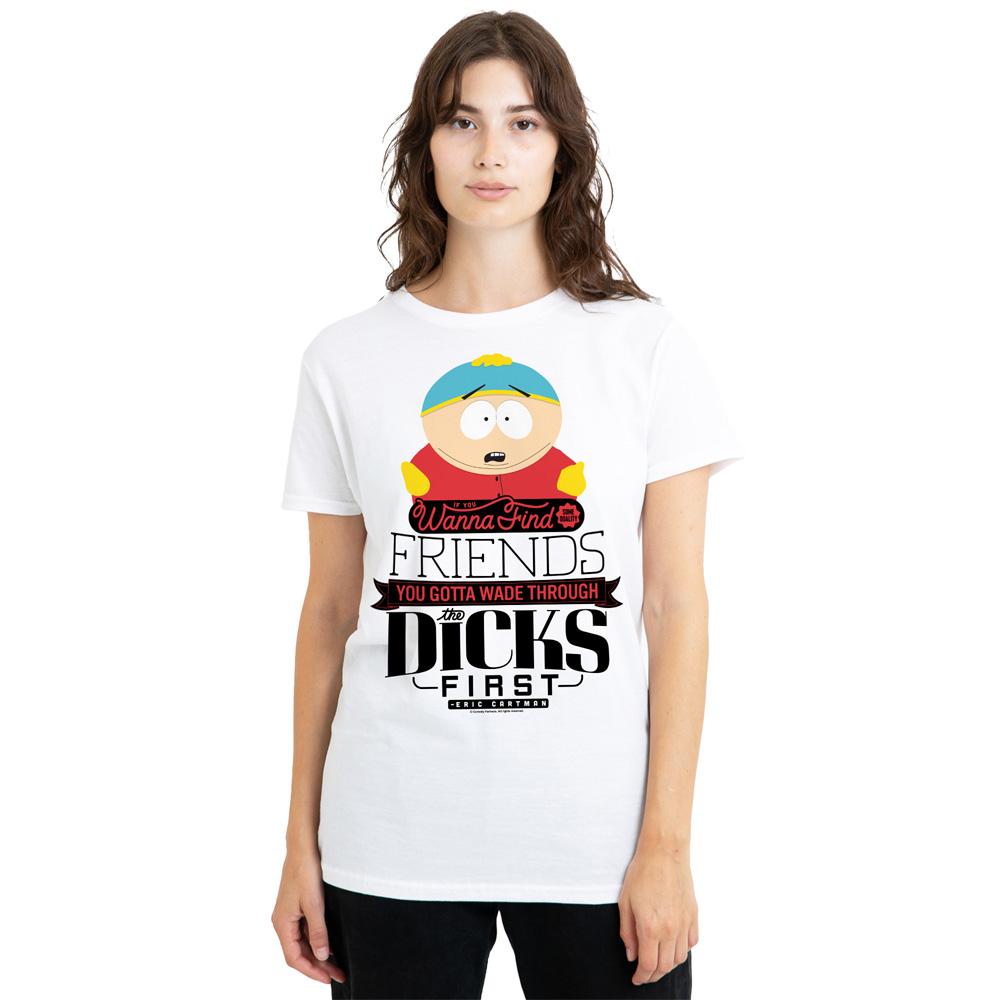 South Park Unisex Adult Wade Through Dicks T-Shirt