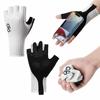 Atmungsaktive Fahrradhandschuhe Anti-Rutsch Rennradhandschuhe Sommer Halbfingerhandschuhe Kühlende Sportausrüstung