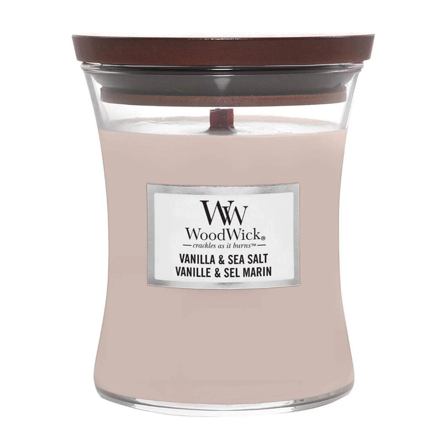 

Woodwick Vela Vanilla y Sea Salt 275g