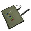 Fishing Unhooking Mat Carp Unhooking Mat 3-Fold Landing Mat with Baiting Needle Foldable Padded Outdoor Fishing Tool