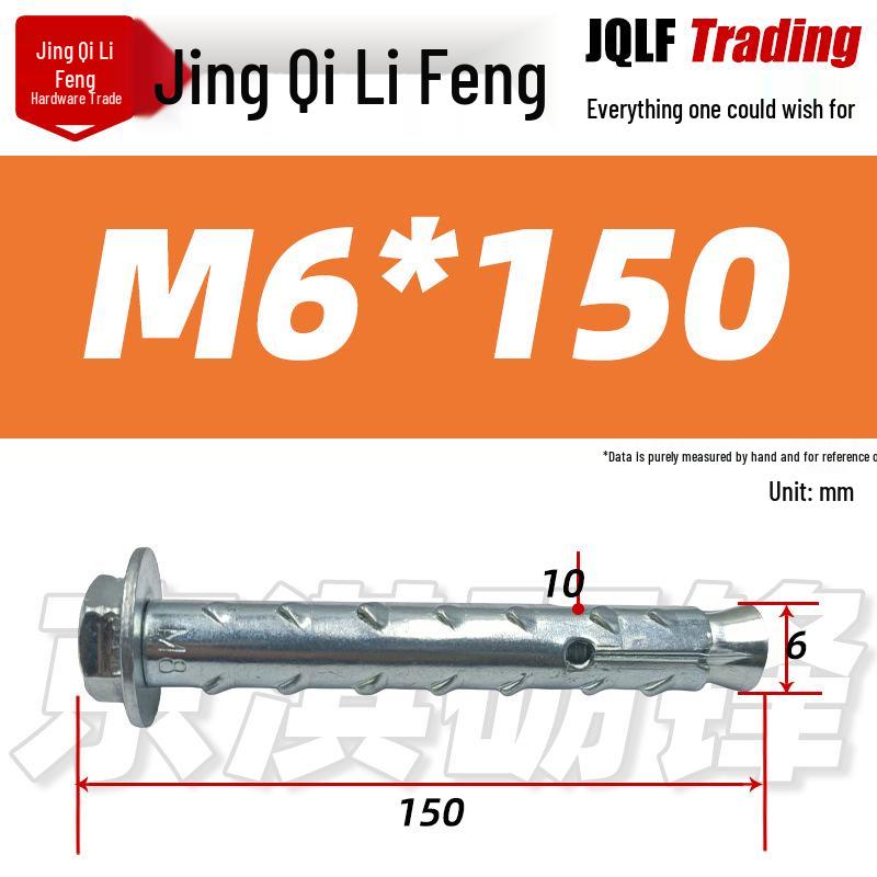 Hexagonal Internal Expansion Anchor for Hollow Foam Bricks - Fish Scale Wall Bolt