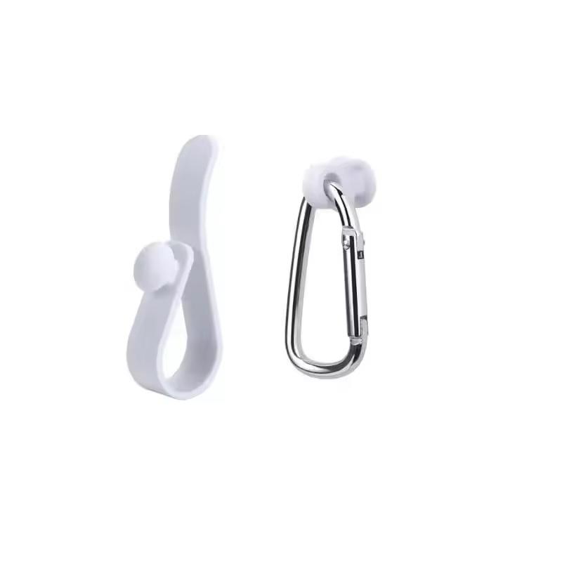 3PCS Beach Ready Kit Includes Portable Hook Convenient Key Chain Carabiner And Cup Holder For Stress Free Ocean Visits