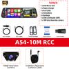 E-ACE 9.66 inch Dash Cam 4K HD WiFi Driving Recorder Carplay & Android Auto Night Vision Recorder Car DVR