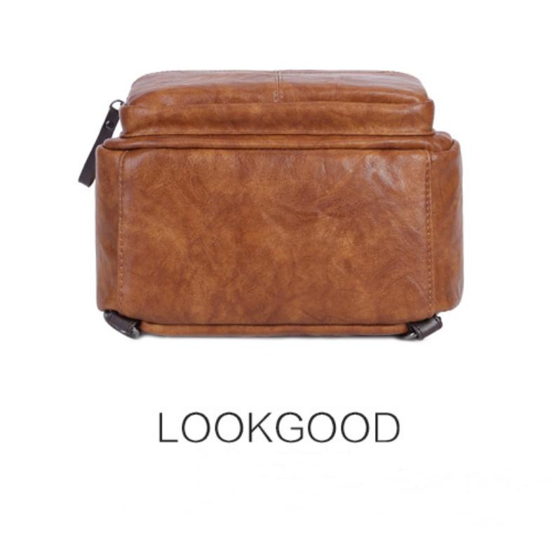 Women's Backpack Multifunctional and Fashionable, Paired with Genuine Leather Shoulder Bag, Diagonally Crossed, Hand-held, Retro Single Shoulder