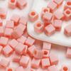 100pcs/lot 7mm Colorful Square Spacer Acrylic Beads For DIY Jewelry Making Beads Necklaces Bracelets Handicrafts Accessories