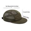 Sun Hats Hollow Mesh Baseball Caps INS Quick Dry Men Fishing Caps Lightweight Breathable Sports Mesh Caps All-match