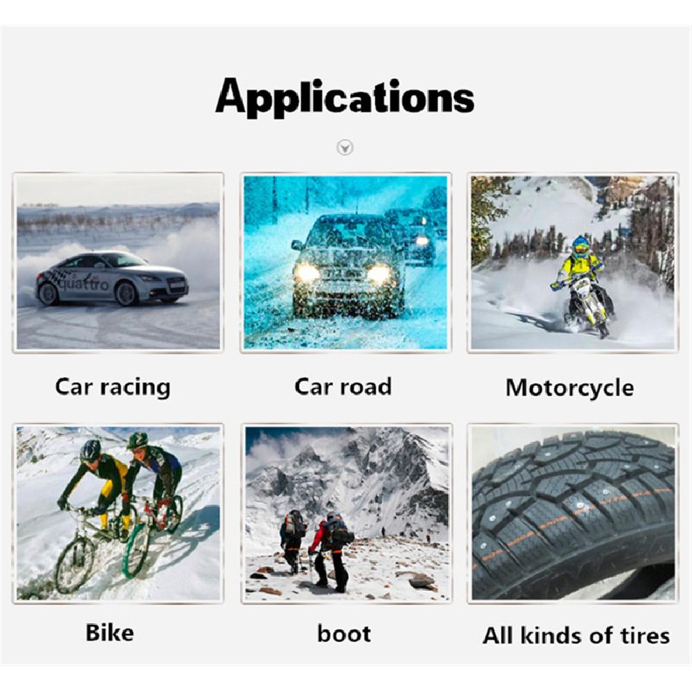 Car Truck Motorcycle Tire Spikes Snow Ice Road Wheel Tyre Studs Screw For Winter