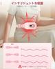 Portable Cordless Vibrating Uterine Heating Small Uterine Heating Wearable Waist Heating Perfect Gift for and Cold Weather Belt, Pad, Belt, Mother's