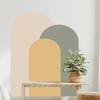Bohemian Arch Wall Stickers Living Room Sofa Bedhead Background Decoration Self Adhesive Boho Arch Geometric Stickers Wallpaper
