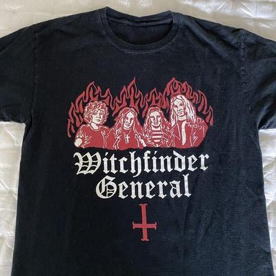 Witchfinder General T-Shirt Baumwolle Unisex Tee Alle Größen S-5XL Unisex T-Shirt