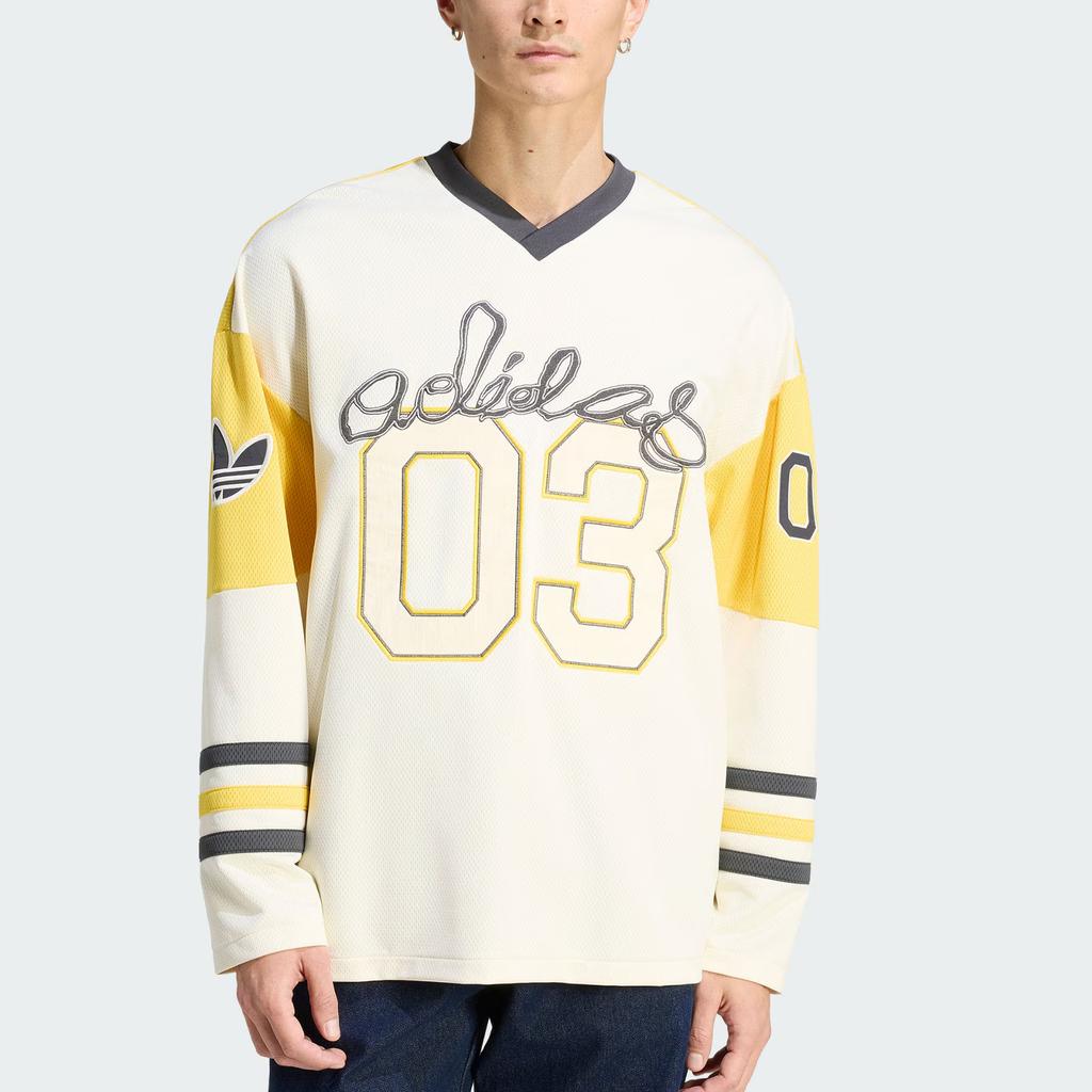 Adidas Originals Hockey Long Sleeve T-Shirt Men Tops KU9188