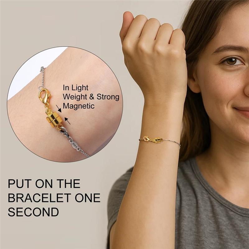 VOJO Bracelet Helper Tool 3PCS Fastener Set Assists In Putting On Bracelets Without Help, Clasp Support Holder Jewelry Tool