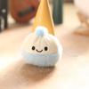 Steamed Bun Plush Keychain Pp Cotton Stuffed Short Plush Decor For Backpacks
