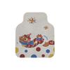 Floor Mats, Cute Cartoon Style, New Model, Anti-Dirt, Easy to Clean, Wear-Resistant, Integrated Rear Seat, Girls' Silk Loop Carpet-Style Floor Mats