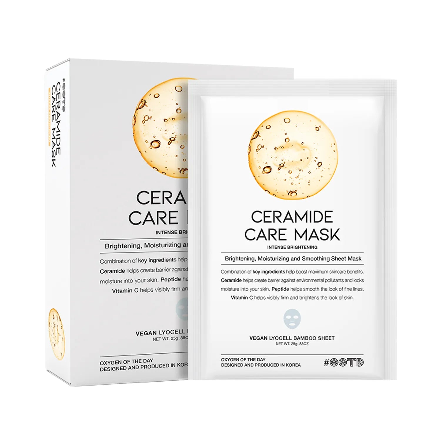 OOTD Ceramide Care Mask Sheet 10ea 10pcs