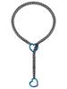 European & American Gothic Cuban Chain Love Pendant Adjustable Necklace