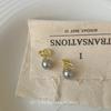 Internet Explosion, Rope Knot Stud Earrings, Light Luxury High-end Earrings, Geometric Simple Ear Clips, No Ear Holes, Tiger's Eye Stone Earrings.