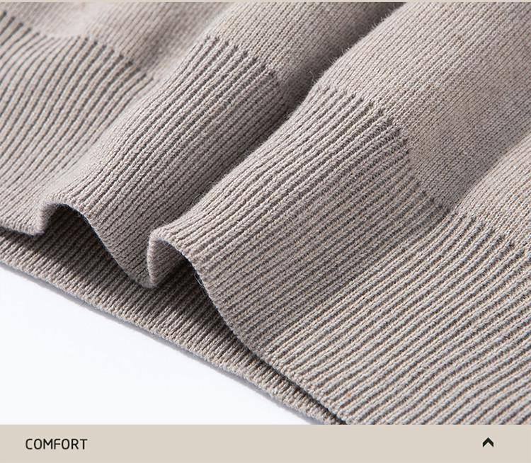 Men's Thickened Plus Velvet Zipper Pullover Knitwear - Autumn/Winter Casual Fashion Long Sleeve