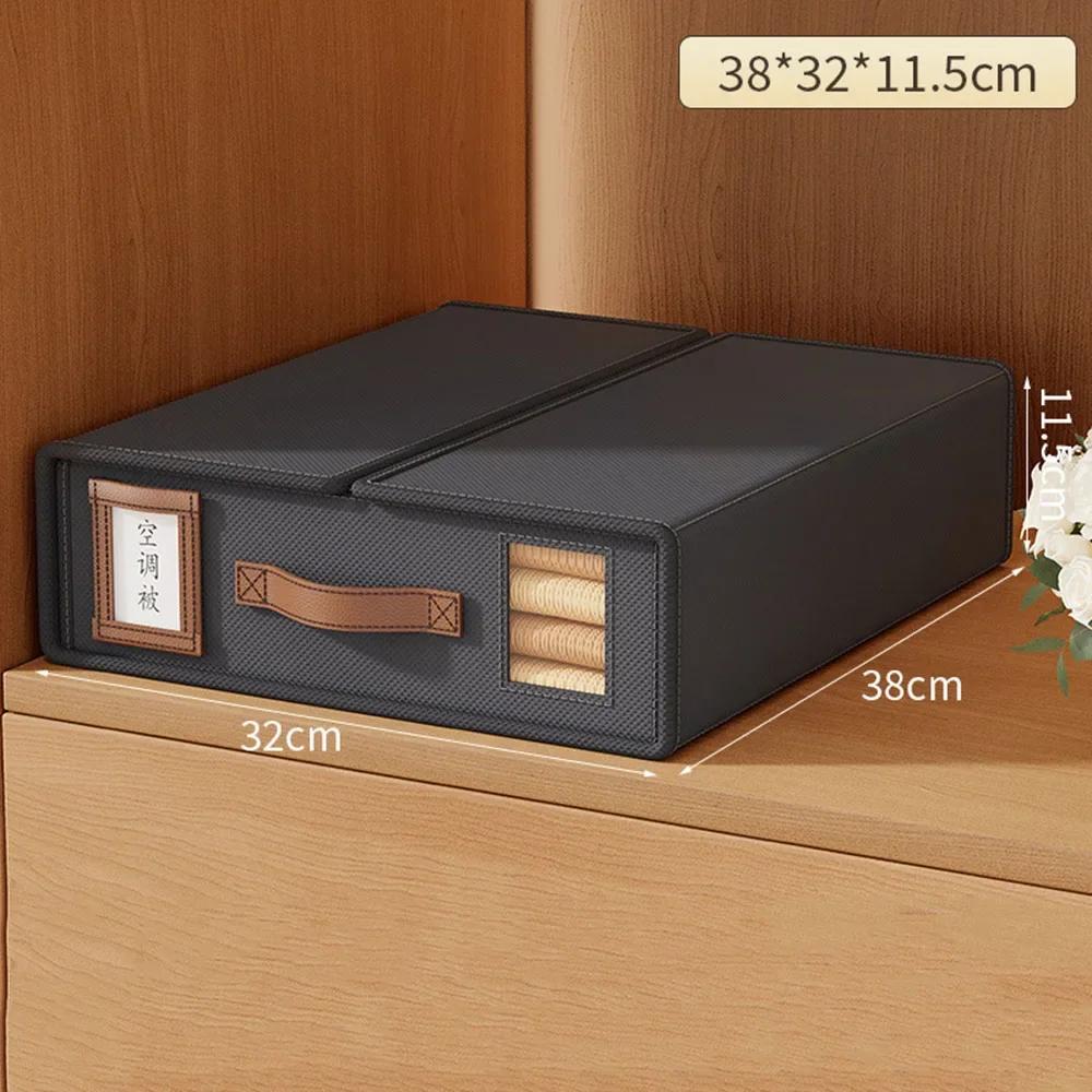 New Bed Sheet Fabric Storage Box Finishing Storage Tool High Quality Non-woven Storage Box Household Item Organization Supplies
