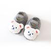 Cute Cartoon Bear Baby Slippers Winter Warm Baby Boat Sock New Infant Floor Socks