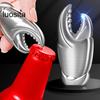 Edelstahl Flaschenöffner, Multifunktionaler Weinflaschenöffner für Party Camping Bar, Tragbarer Krallenförmiger Bierflaschenöffner