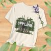 Offline T Shirt With Forest Motif Nature Lover For Relaxed Mounisexts Minimalist Design Adventurers Vintage Slightly