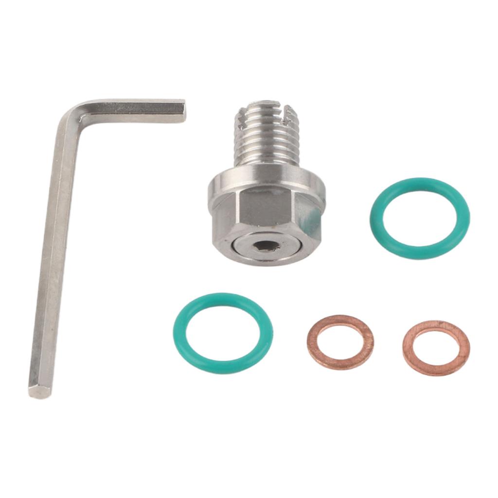 Oversize Piggyback Drain Plug Stainless Steel Self Tapping Oil Pan Thread Repair Kits with Hex